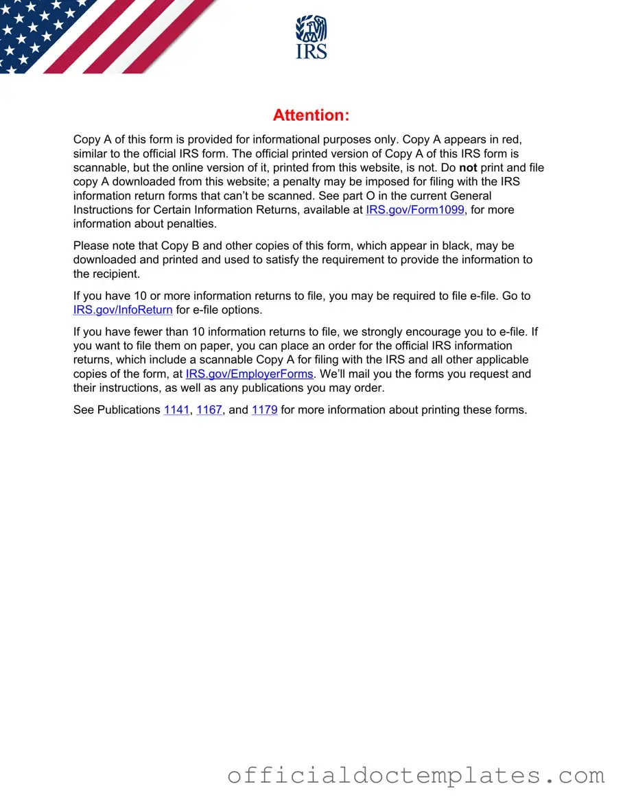 Fill Your IRS 1099-MISC Template