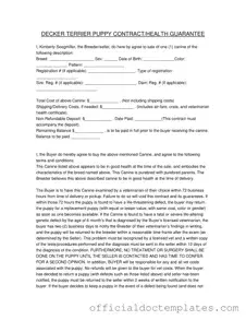 Fill Your Health Guarantee Template