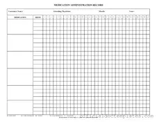 Fill Your Medication Administration Record Sheet Template