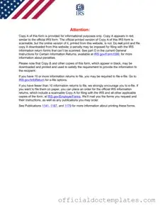 Fill Your IRS 1099-MISC Template