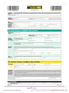 Fill Your Western Union Template